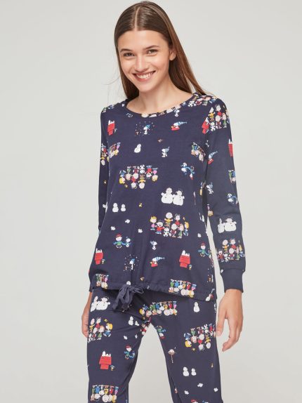 Women's pajamas all over print Snoopy