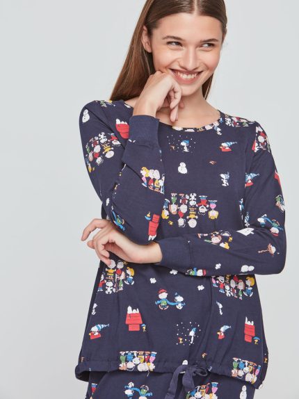 Women's pajamas all over print Snoopy