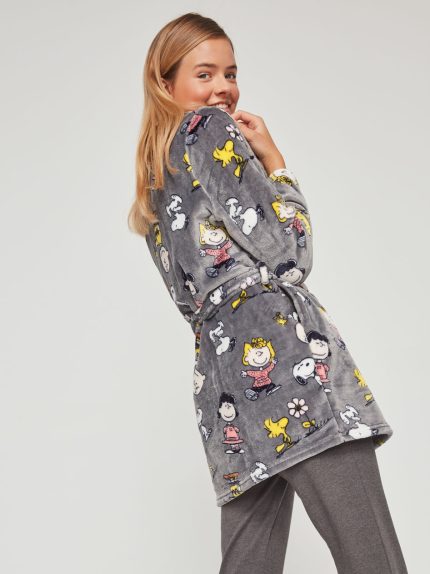 Women's plush robe Snoopy